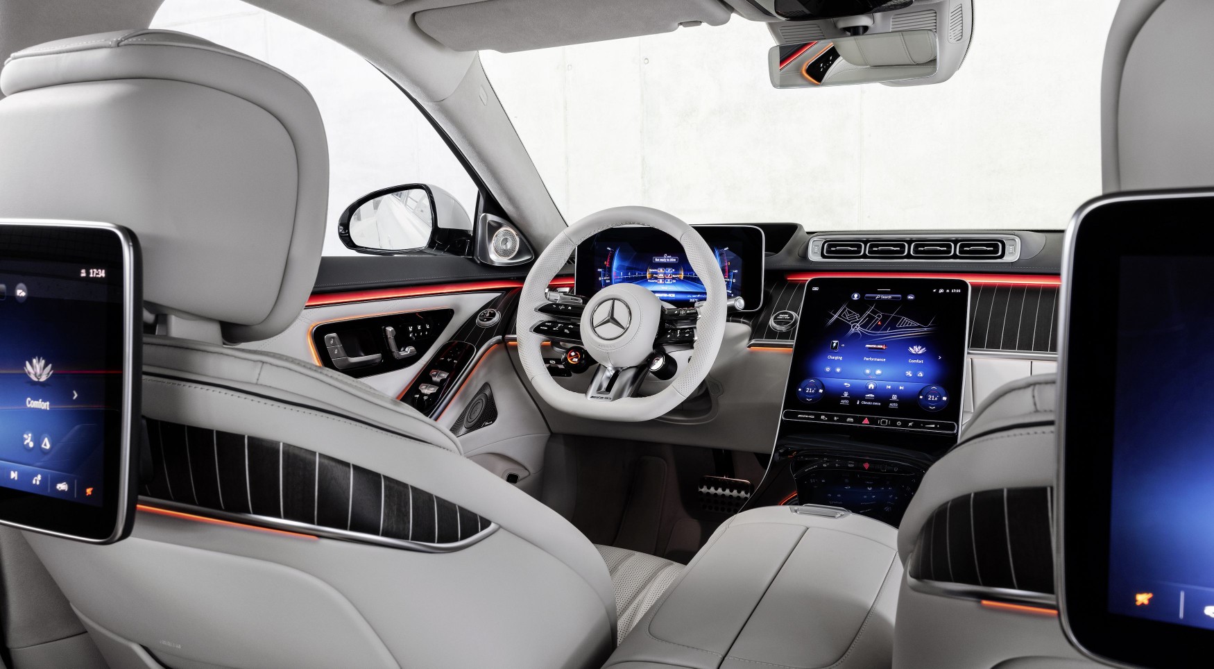 ما هي ميزات سيارة مرسيدس S63 AMG 2024 الهجينة التي أبهرت العقول في السعودية .. وكم سعرها؟! 